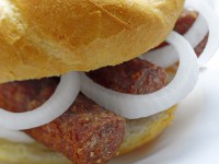 Cevapcici-Semmel